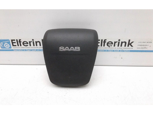 Подушка безопасности водителя 13284115, 13284115   Saab 9-5