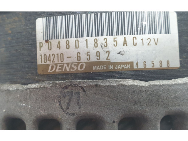 Генератор P04801835AC, 4801835AC Maserati Levante