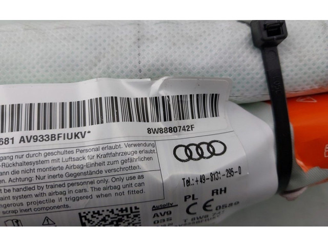Боковая подушка безопасности 8W8880742D, 8W8880742F   Audi A5