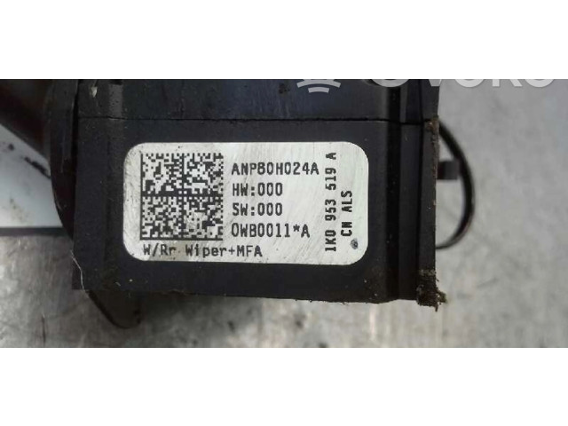 Ручка стеклоочистителей 1K0953519A Volkswagen Golf SportWagen