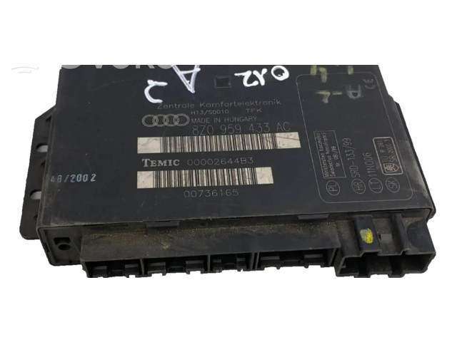 Блок комфорта 8Z0959433AC Audi A2