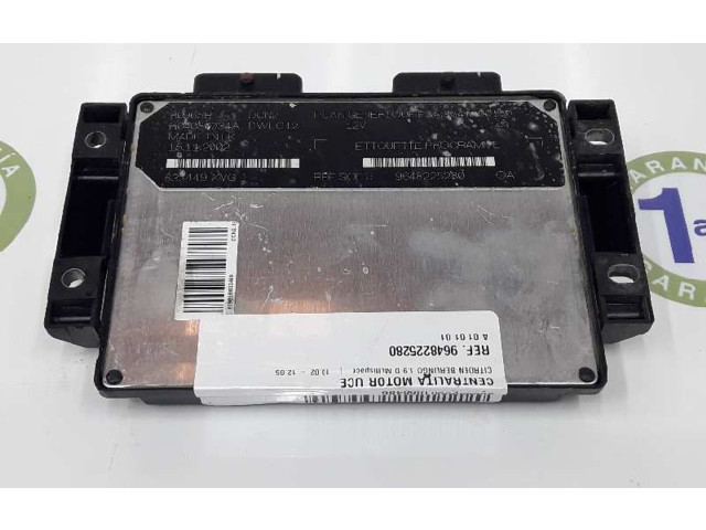 Řídící jednotka 9648225280 Citroen Berlingo 2008