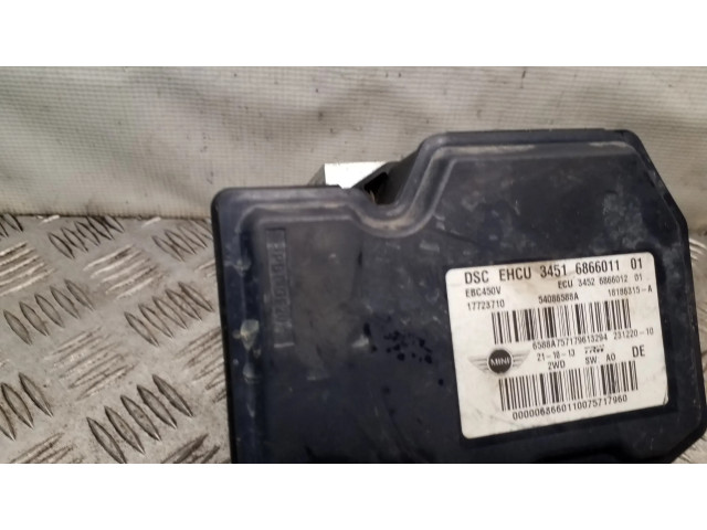 Блок АБС 6866011, 54086588A Mini One - Cooper Coupe R56 2005-2014 года