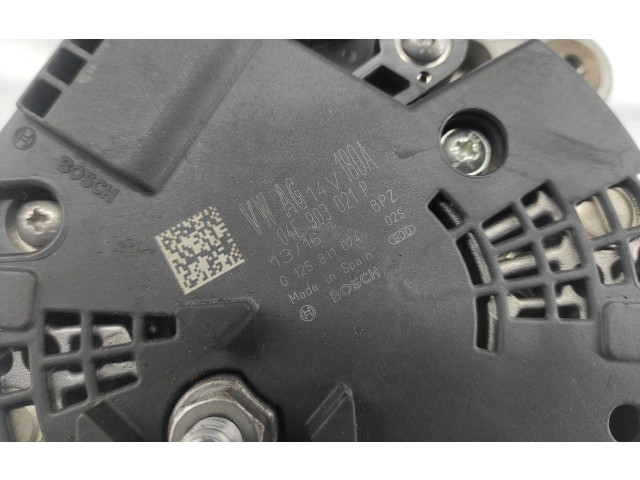 Генератор 04E903021P, 0125811074   Audi A1      