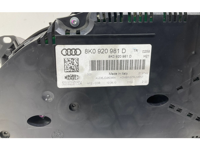 Панель приборов 8K0920981D   Audi A4 Allroad       