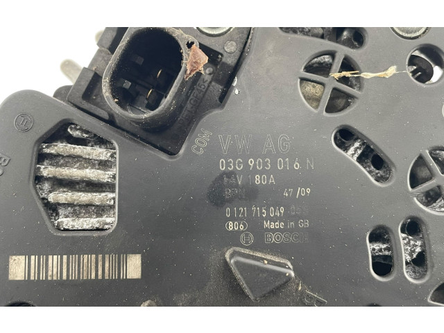 Генератор 03G903016N, 0121715049 Audi A6 S6 C6 4F