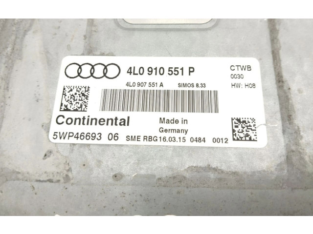 Řídící jednotka 4L0910551, 4L0910551A Audi Q7 4L 2015