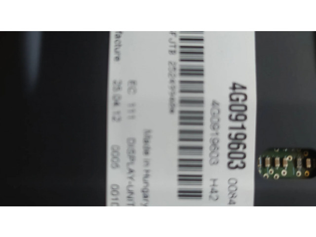 Дисплей 4G0919603, 609616007 Audi A6 C7