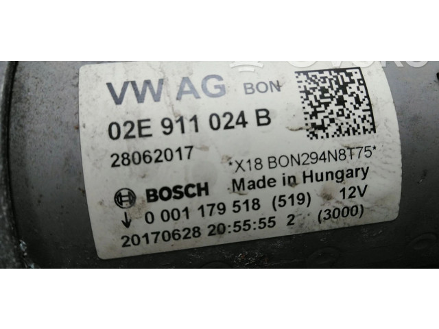 Turbodmychadlo Нагнетатель 02E911024B, 0001179518 Audi A3 S3 8V DAZA