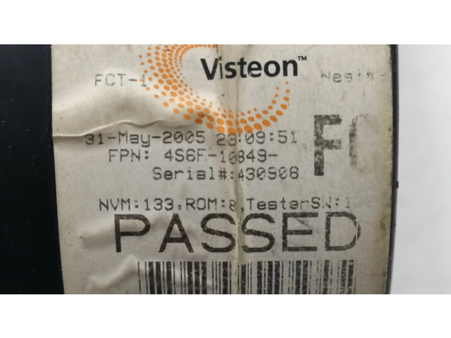 Přístrojová deska Ford Fiesta 2005 4S6F10849, 2S6F10A855A