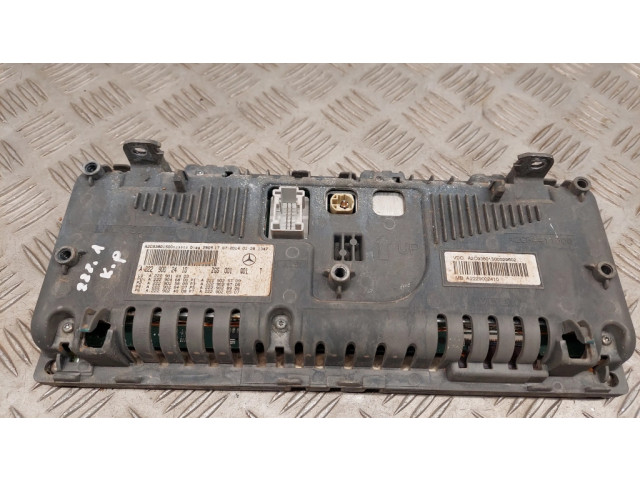 Přístrojová deska Mercedes-Benz S W222 2015 A2229002410