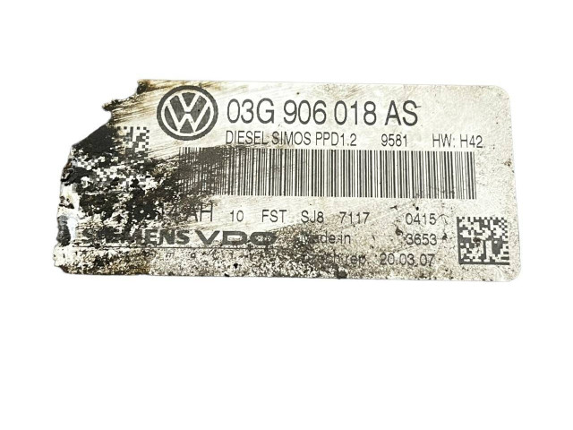 Блок управления двигателя 03G906016K Volkswagen PASSAT B6