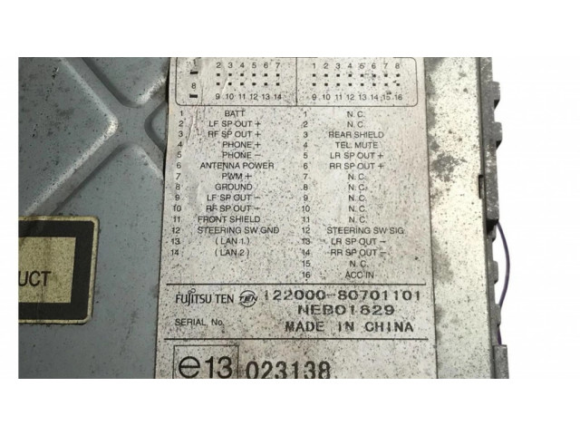 Радио/ проигрыватель CD/DVD / навигация