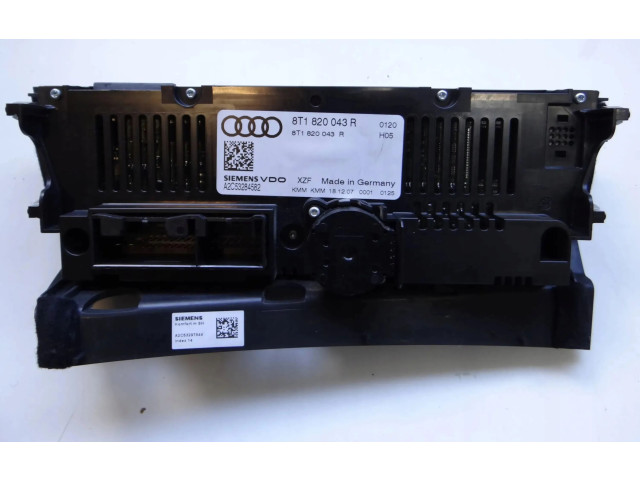 Блок управления климат-контролем 8T1820043R Audi A5 8T 8F