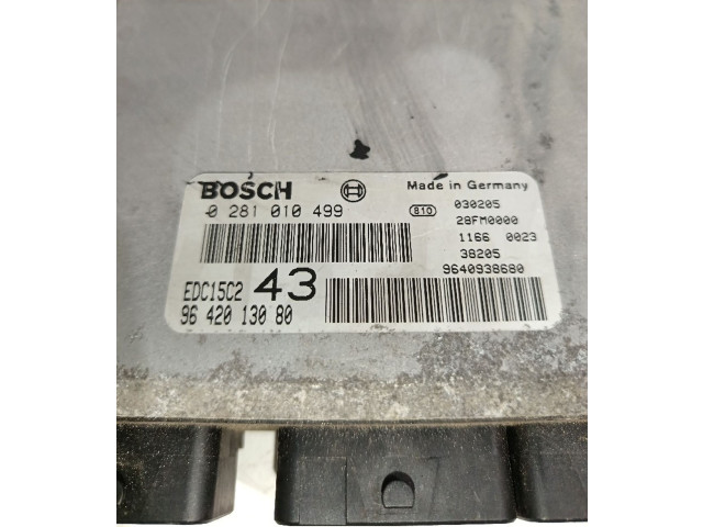 Řídící jednotka 010, 281 Citroen Xsara 2007