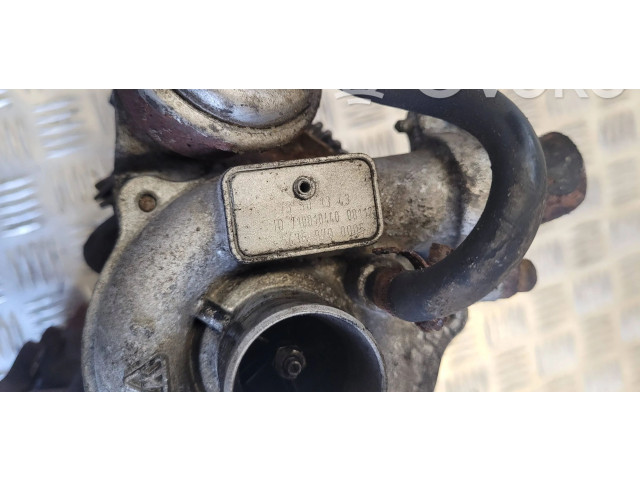 Turbodmychadlo Турбина 76501343, 7710110440 Fiat Punto (199)