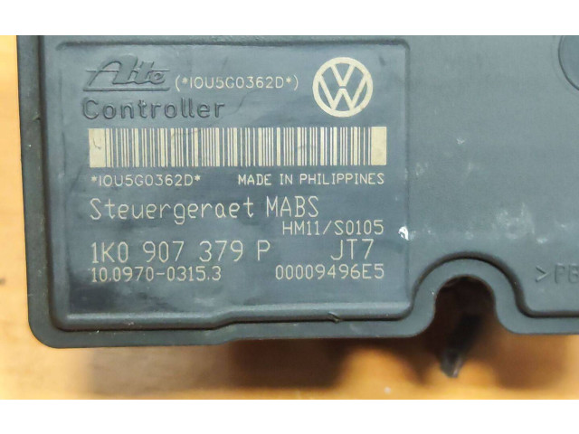 Блок АБС 1K0907379P, 00009496E5   Skoda  Octavia Mk2 (1Z)  2004 - 2013 года