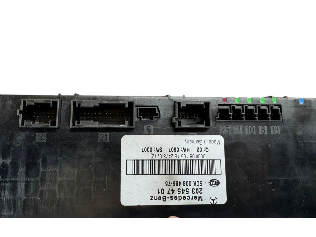 Блок предохранителей 2035454701, 5DK00848675 Mercedes-Benz CLC CL203