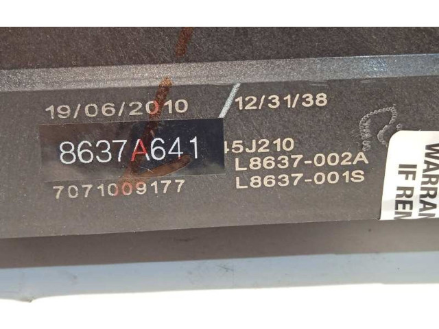 Pojistková skříňka Řídící jednotka BSM 8637A641 Mitsubishi ASX 2010