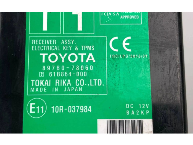 Блок управления 897B0-78060 Lexus NX