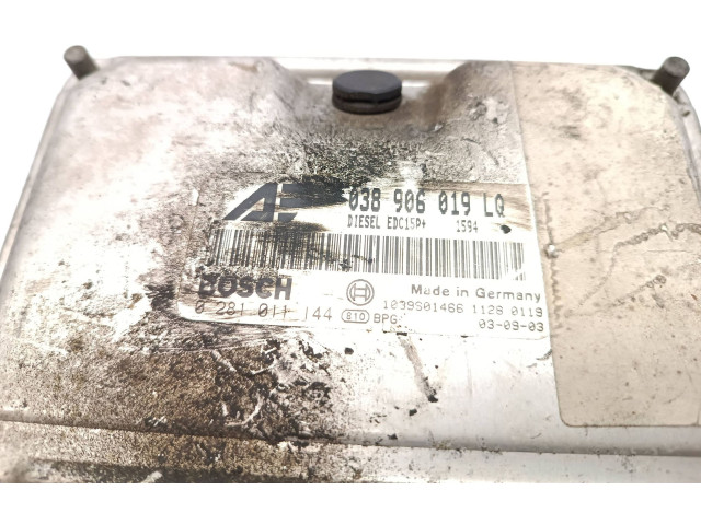 Řídící jednotka 038906019LQ, 0281011144 Seat Alhambra (Mk1) 2004