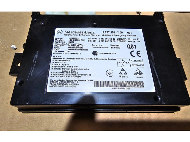 Блок управления A2479001709, A2479027703   Mercedes-Benz Sprinter W907 W910