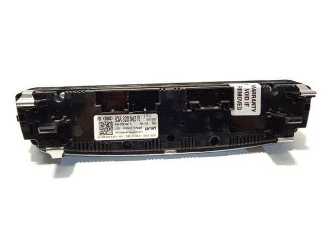 Блок управления климат-контролем 83A820043R, 83A820043RIMJ   Audi A1