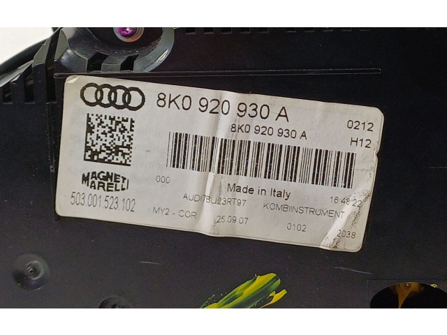 Панель приборов 8K0920930A Audi A4 Allroad