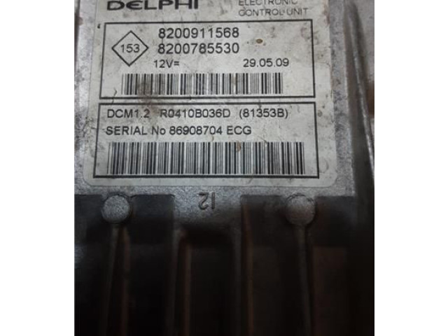 Блок управления 8200911568, 8200785530   Dacia Logan I