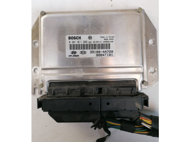 Блок управления двигателя 0281011283, 391004A720   KIA Sorento