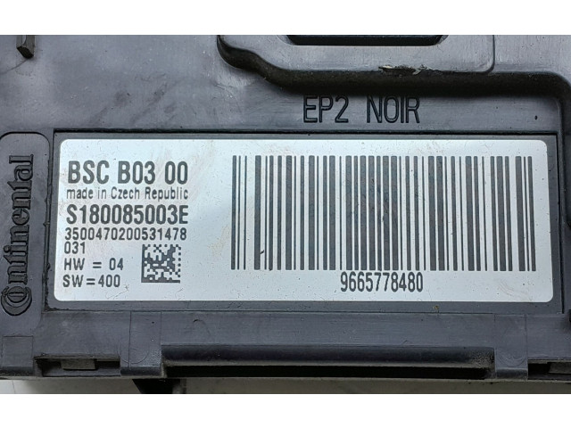 Блок комфорта 9665778480   Peugeot 5008   