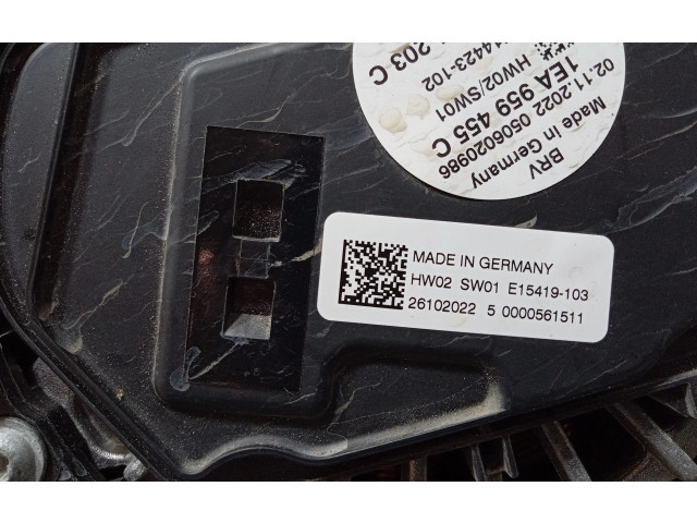 Вентилятор радиатора     1EA959455C, 1EA959455C    Audi Q4 Sportback e-tron 