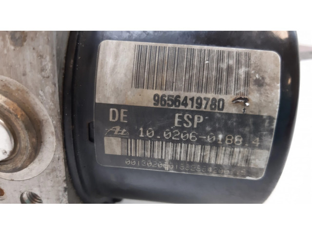 Блок АБС 9656419780, LY34K01M80   Citroen  C5  2005-2008 года