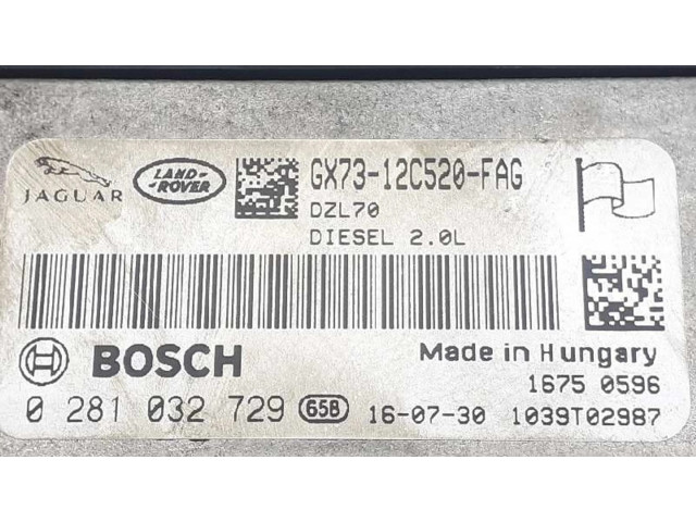 Řídící jednotka T2H26018, GX7312C520FAH Jaguar XE 2017