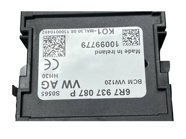 Блок комфорта 6R7937087P, 10099779 Skoda Fabia Mk2 (5J)