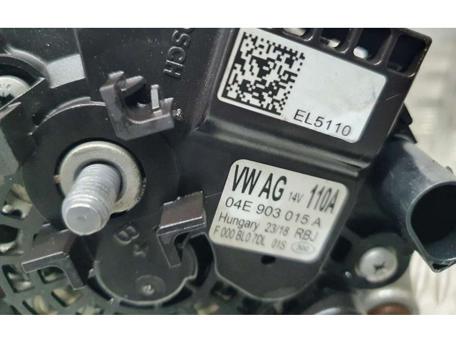 Генератор 04E903015A, F000BL07DL   Volkswagen Polo      