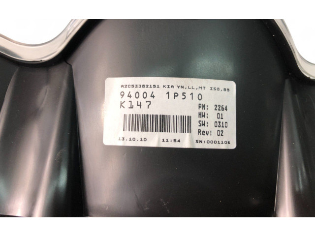 Панель приборов 940041P510 KIA Venga
