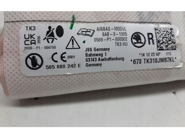 Подушка безопасности водителя Skoda Kodiaq II