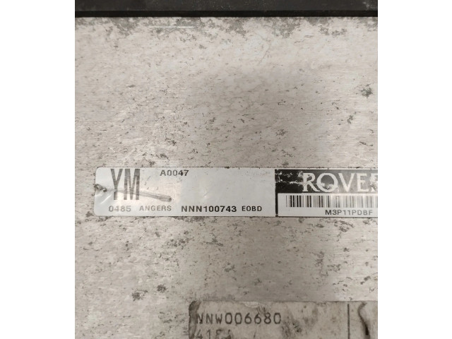 Блок управления двигателя NNN100743, NNW006930 Rover 25