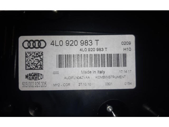 Přístrojová deska Audi Q7 4L 2011 4L0920983T