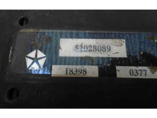 Интеркулер 52028089 Jeep Cherokee XJ