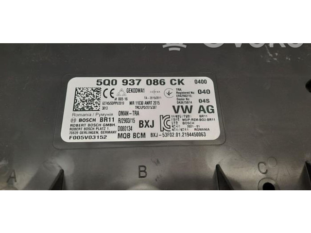 Блок комфорта 5Q0937086CK   Skoda Kodiaq   