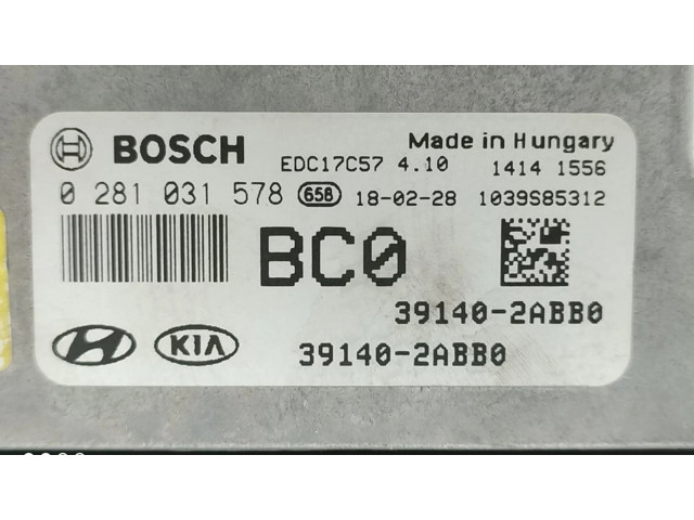 Řídící jednotka 0281031578 Hyundai i30 2018