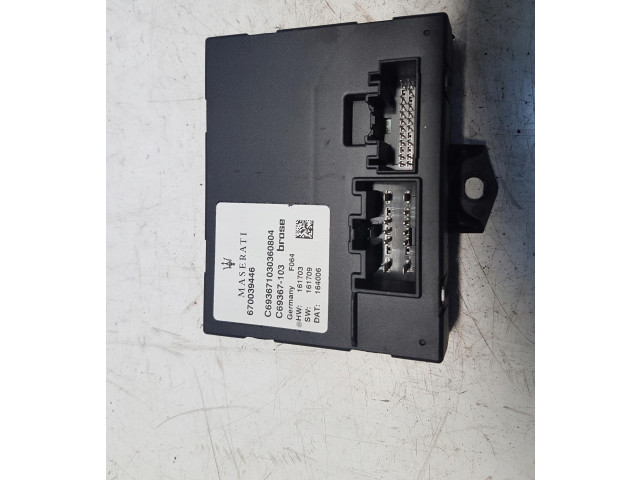 Řídící jednotka 670039446 Maserati Levante 2020