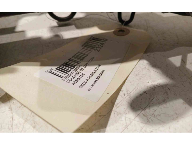 Рулевая рейка 6C1423510CC Skoda Fabia Mk3 (NJ) 2015 - 2021 года