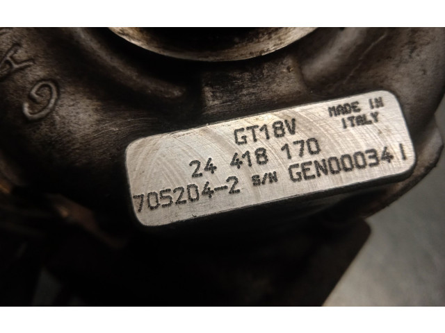 Turbodmychadlo Турбина 24418170, 7052042 Saab 9-3 Ver1 D223L