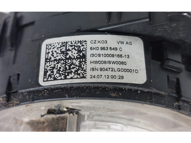 Подрулевой шлейф SRS 5K0953549C, 5K0953549C   Skoda Yeti (5L)