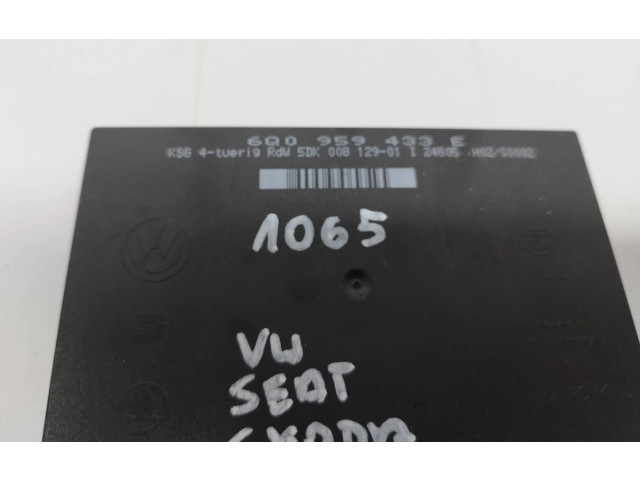 Блок комфорта 5DK00812901 Skoda Fabia Mk1 (6Y)