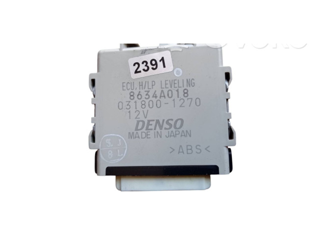 Блок управления двигателем Блок управления 8634A018, 0318001270   Citroen C-Crosser