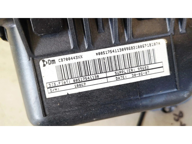 Подушка безопасности пассажира cb700443xx, 00517541130 Fiat Punto (188)